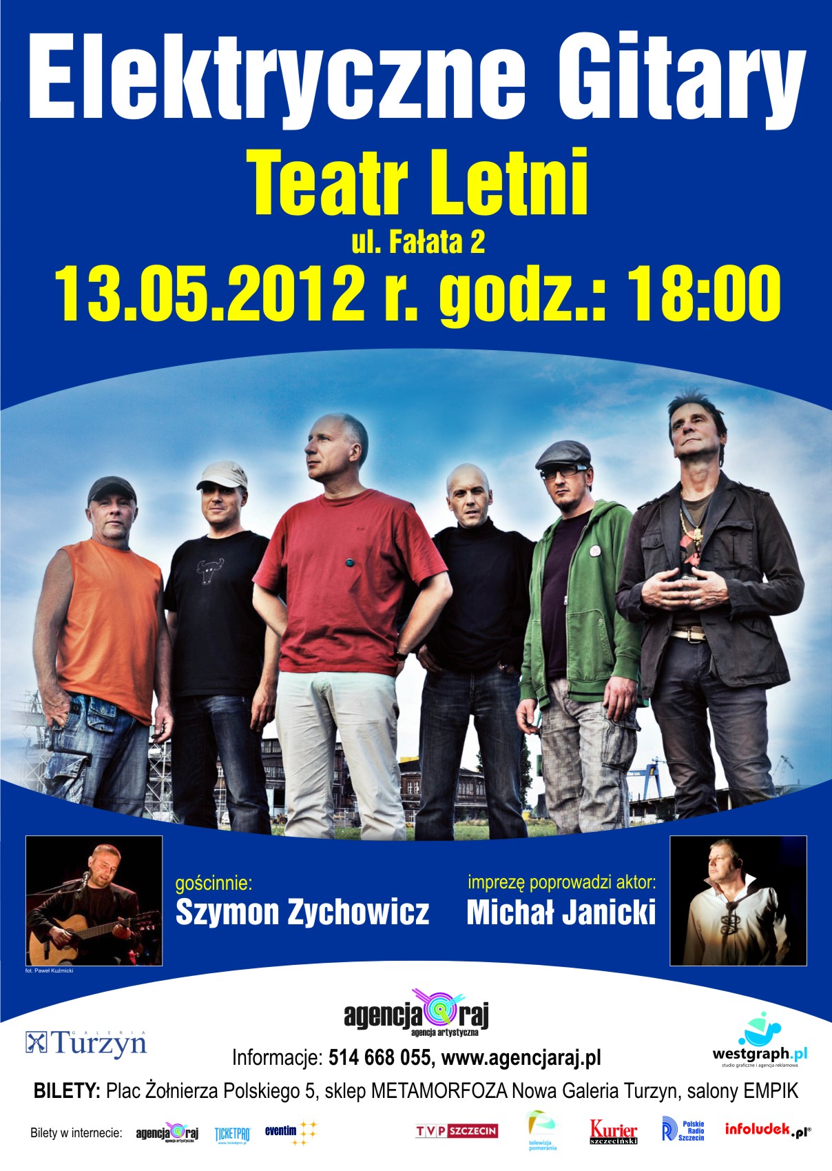 Materiał ilustracyjny: Elektryczne Gitary koncert 13 maja 2012