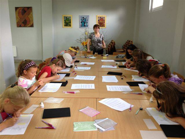 Warsztaty Scrapbooking + Filc Dzieci lipiec 2013_11
