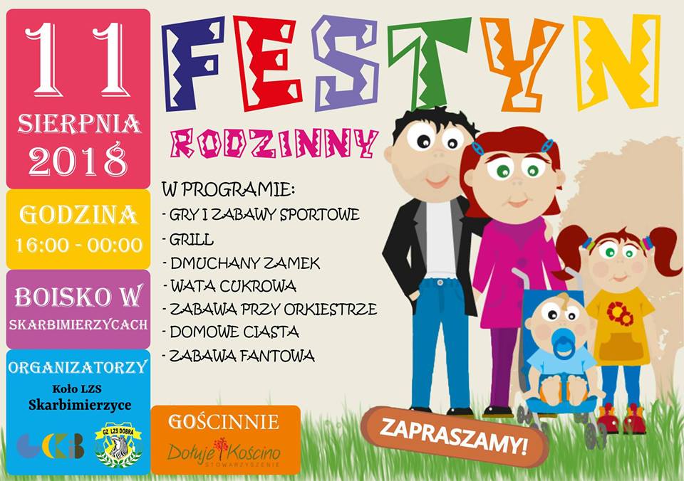 Materiał ilustracyjny: 11.08.2018 Festyn Rodzinny Skarbimierzyce