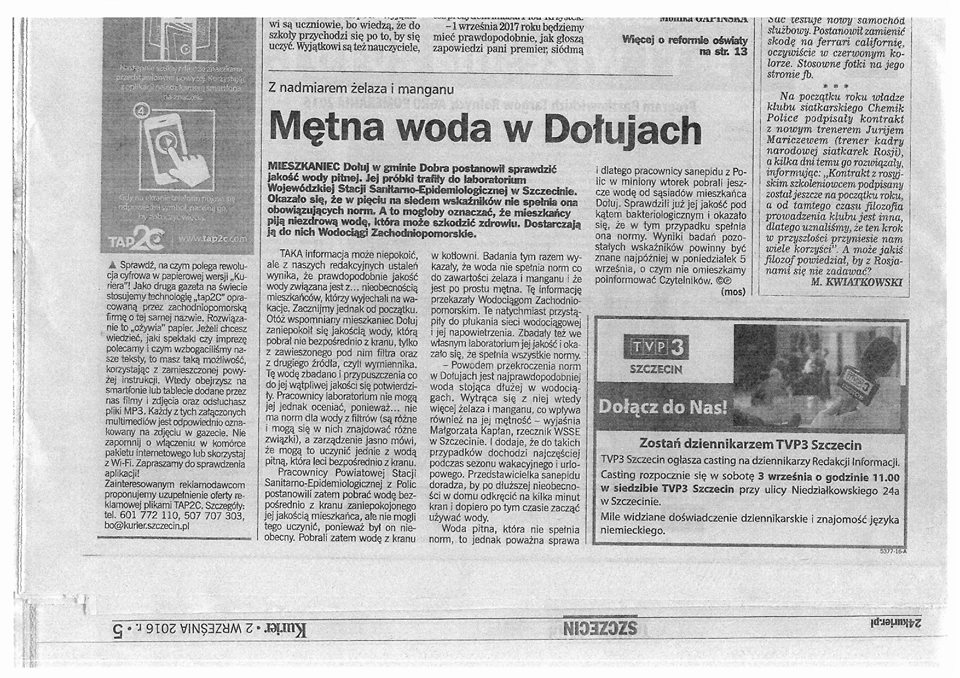 Materiał ilustracyjny: Wodociągi