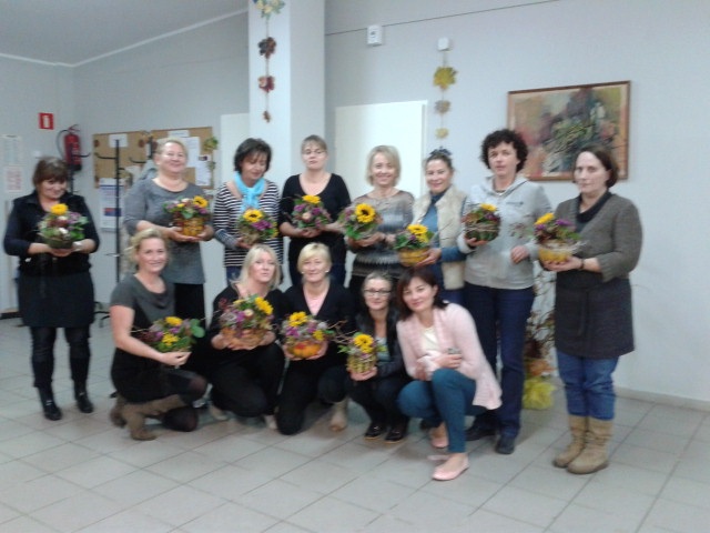 Warsztaty Florystyki 25.10.2013