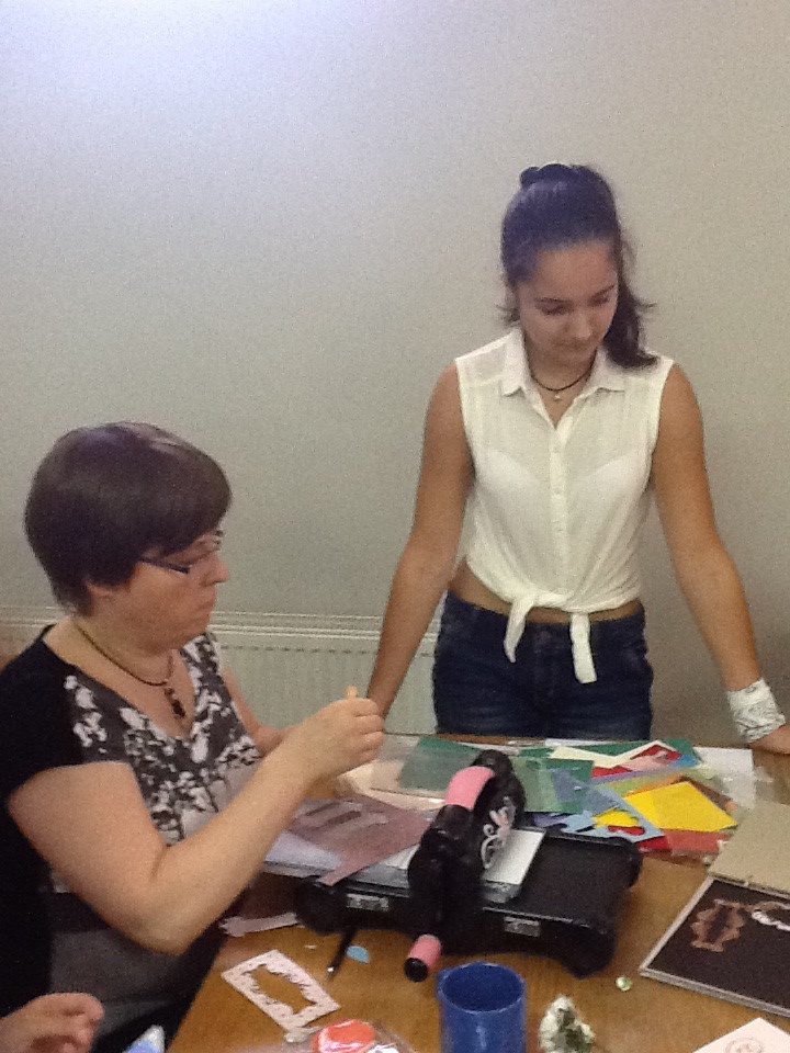 Warsztaty Scrapbooking + Filc Dzieci lipiec 2013_12