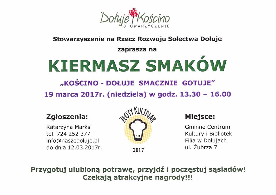 Materiał ilustracyjny: 19.03.2017 Kiermasz Smaków