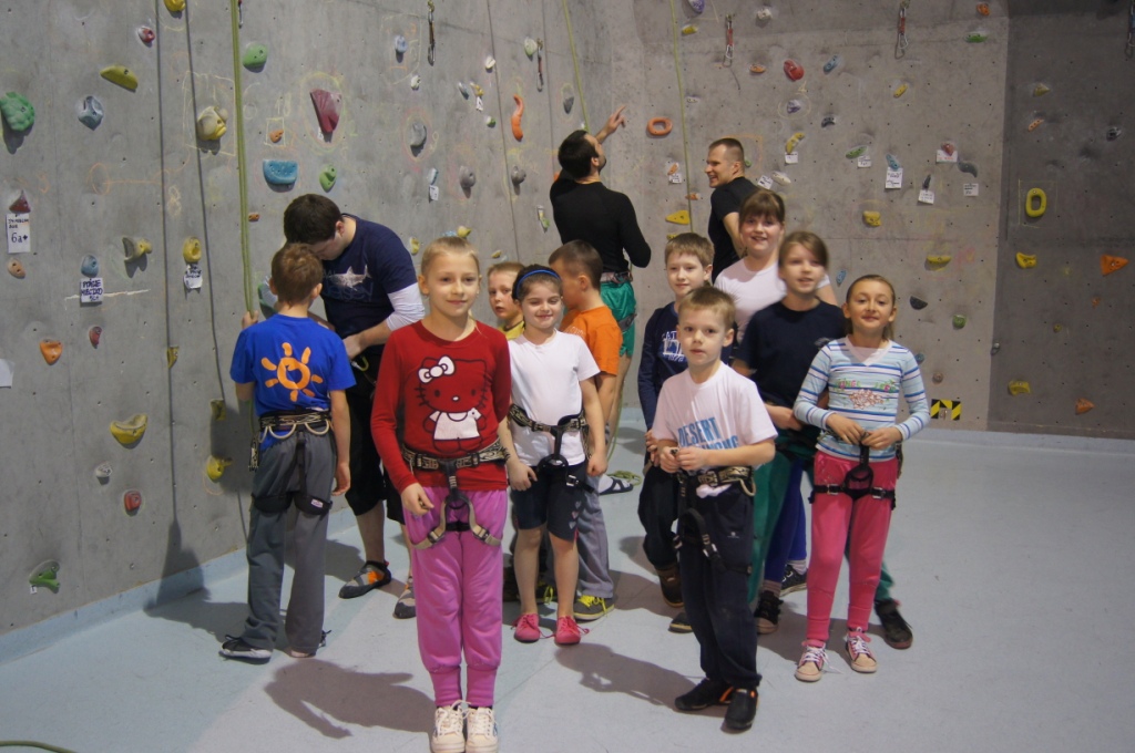 Ścianka wspinaczkowa 06.04.2013