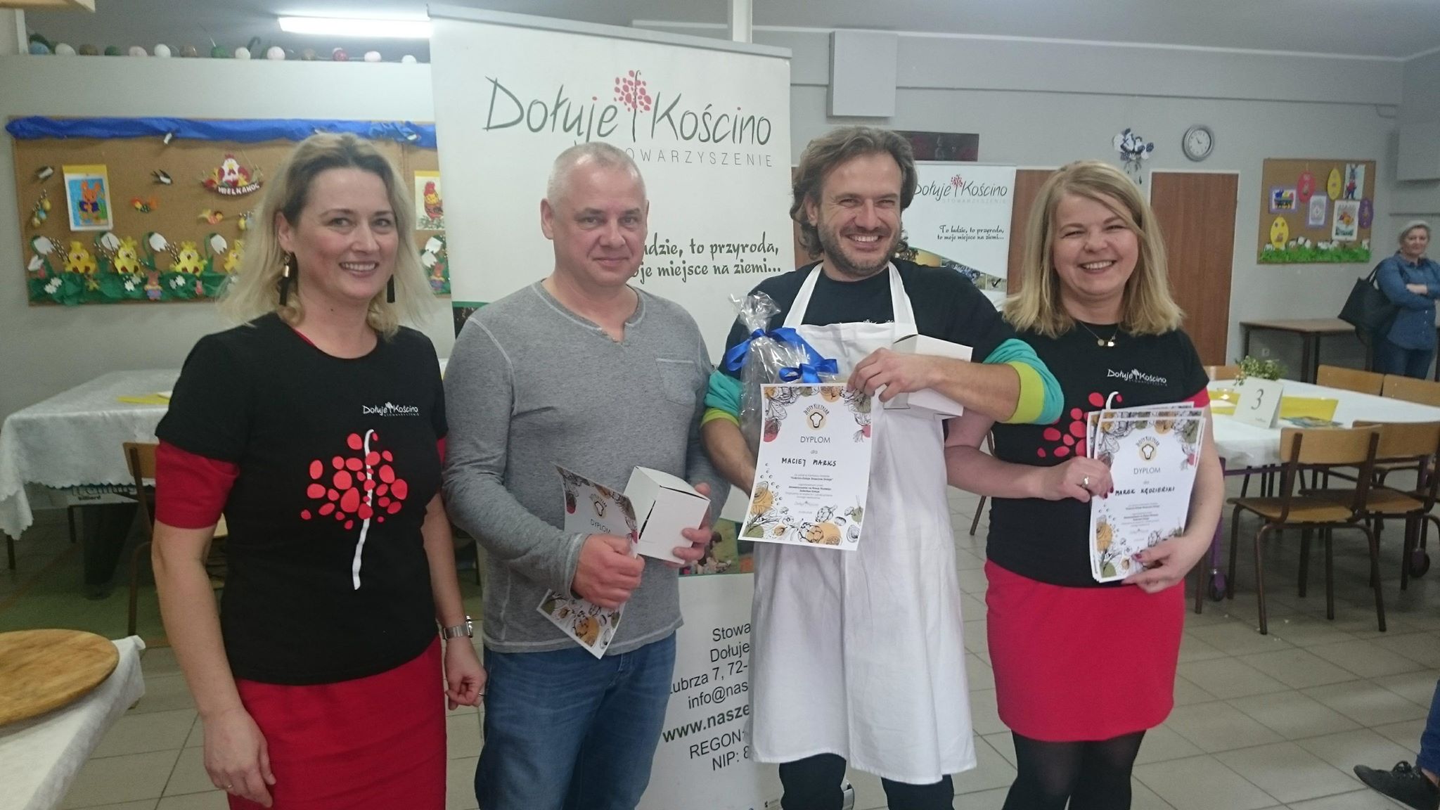 25 marca 2018 Kiermasz Smaków: „Kościno – Dołuje smacznie gotuje”