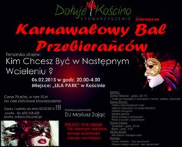 Materiał ilustracyjny: 6 luty 2015 - Karnawałowy Bal Przebierańców - zapisy i wpłaty